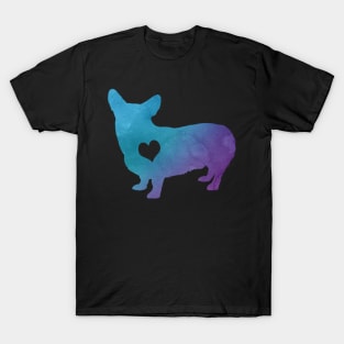 Adore Corgis Watercolor T-Shirt